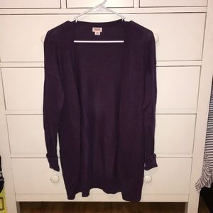 Purple Cardigan